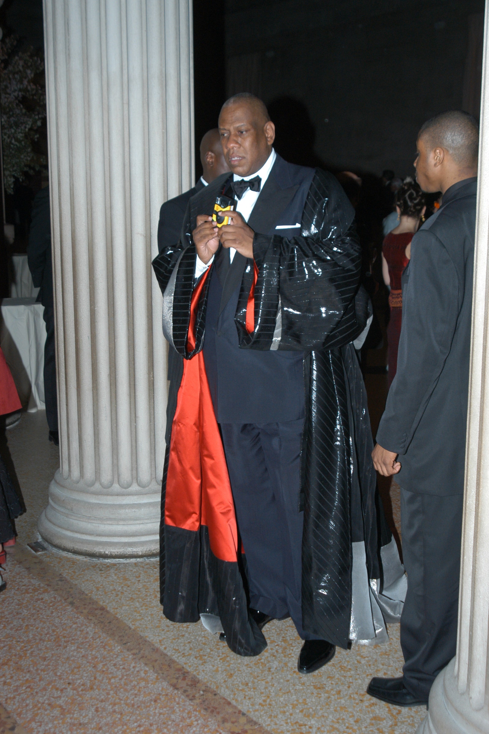 Images may contain Andr Leon Talley Harmony Harmony Samuels Clothing Blazer Formal Wearing Suit and Fashion