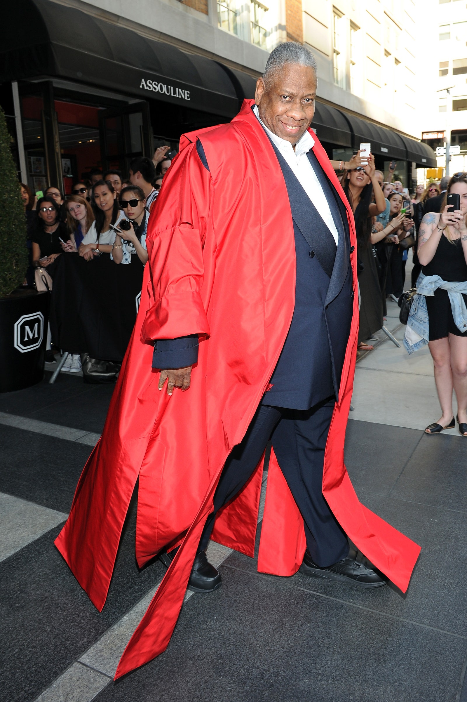 Images may contain Andr Leon Talley Kim Yeonkoun Priscilla Chan Roberta S India Eisley characters and clothes
