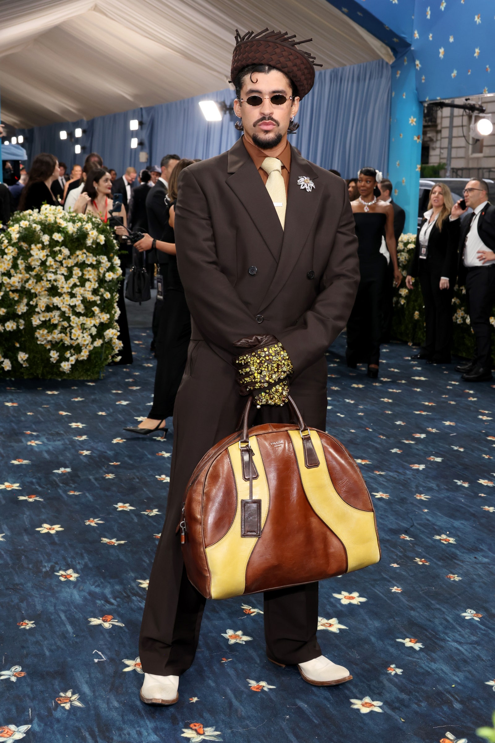 Images may contain bad rabbit Gabrielle Union Ann Louise Bardach La Parka Accessories Tote Bag Tote for Men and Adults