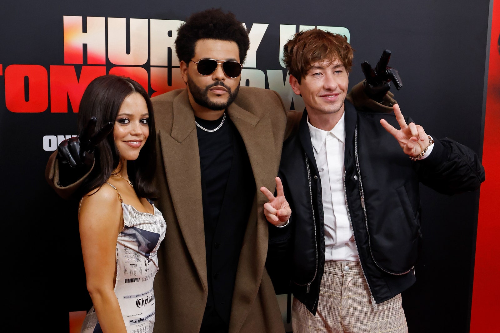 Jenna Ortega Abel Tesfaye and Barry Keoghan will attend Harry Premiere at Lionsgate tomorrow