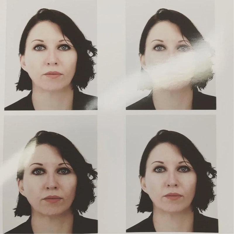 Image may contain Head Person Face Photography Portrait Adult and Wedding