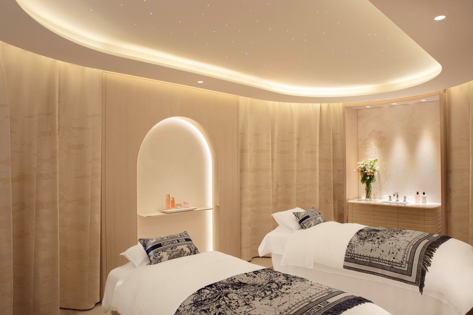 Images may contain interior design mats and home decor bed furniture in trays