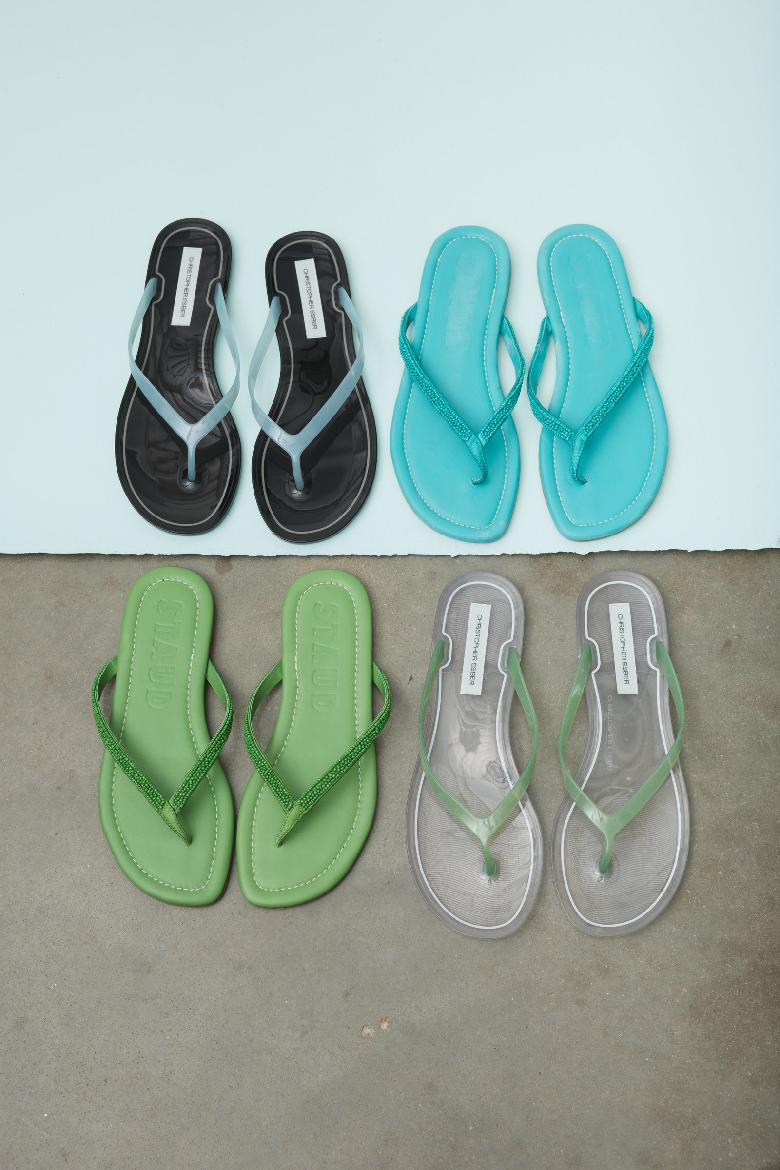 Images may contain clothes, sheep shoes, shoes and sandals