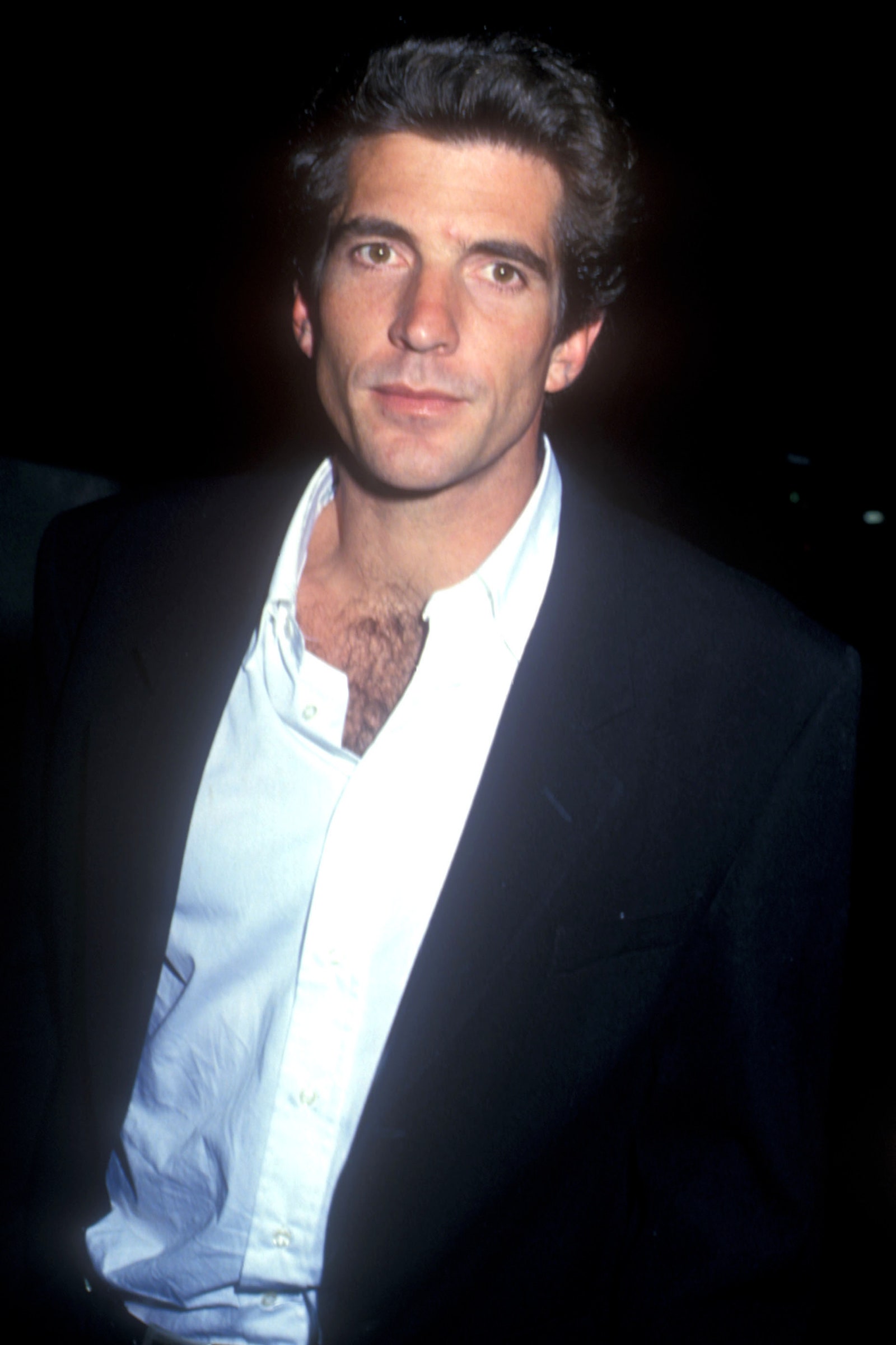 The image may contain John F. Kennedy Jr.