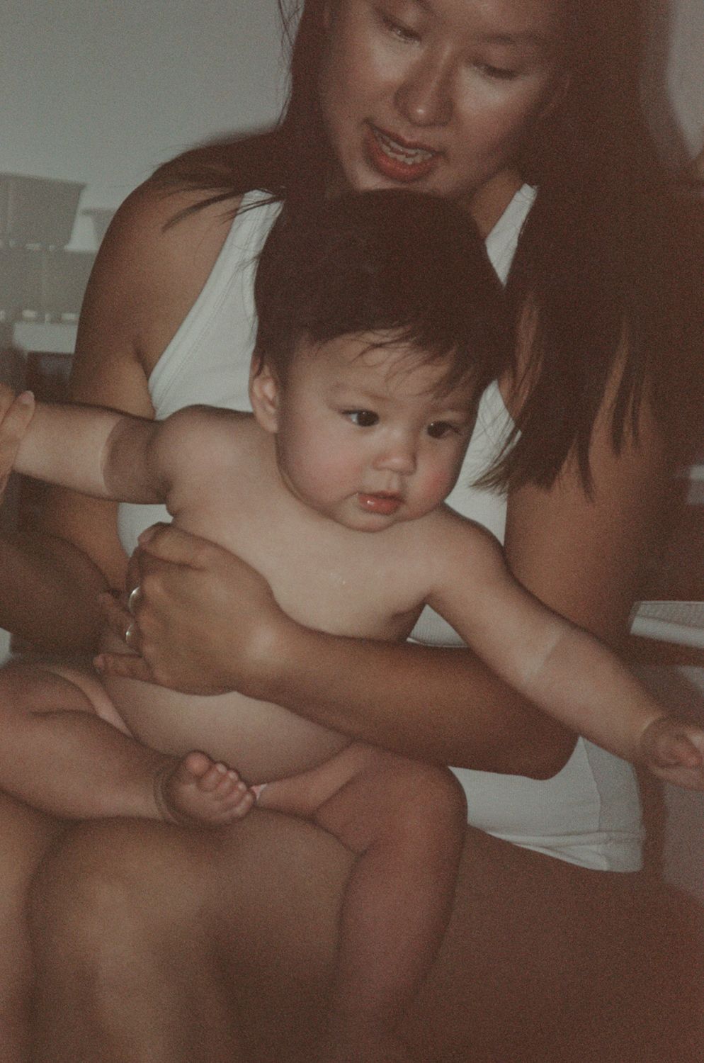 Images may contain facial photography portrait baby's body parts fingers and hands