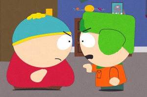 Cartman and Kyle on 'South Park' season 26 premiere.