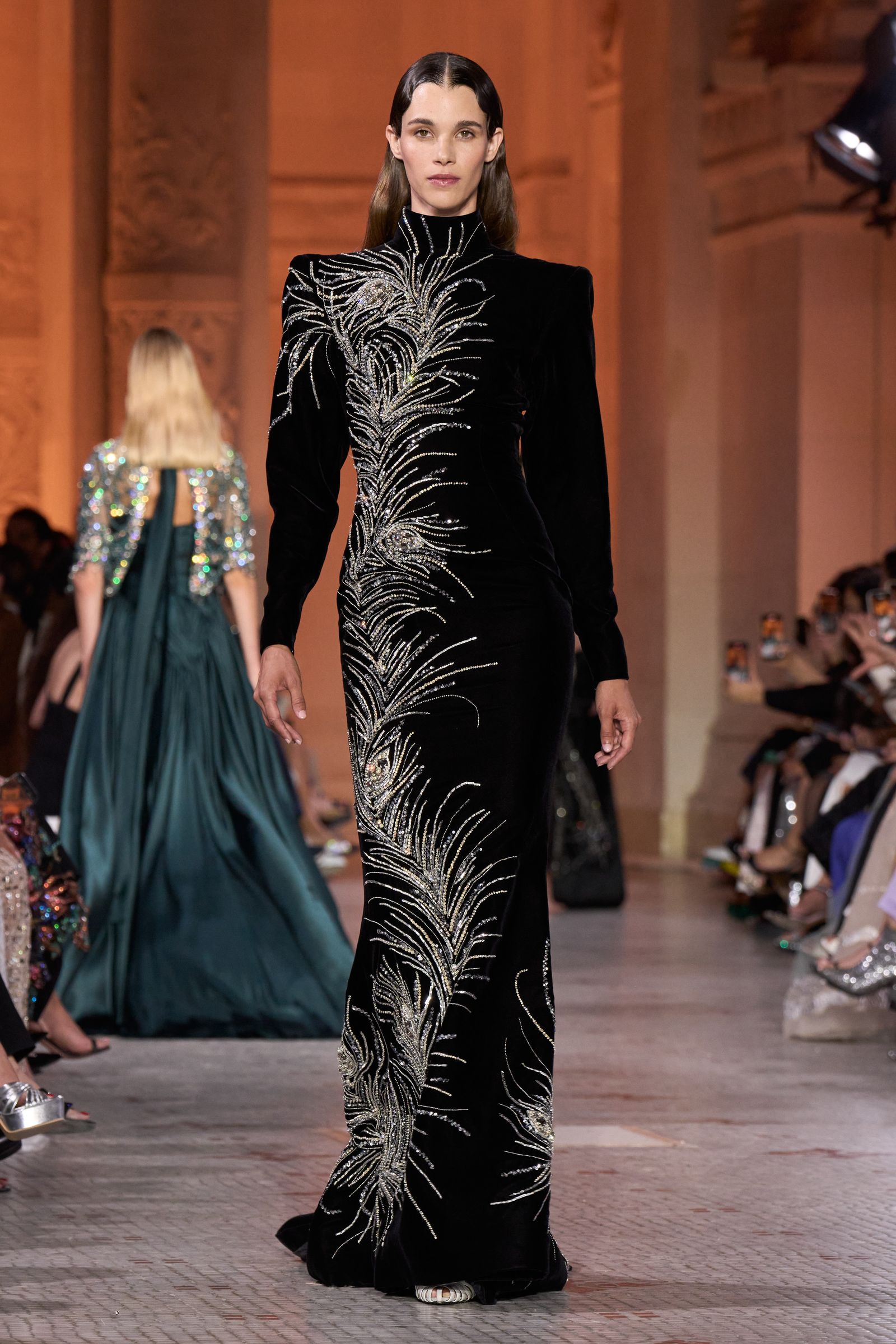 Images may contain formal wear evening dresses fashionable adult dress accessories and packaging clothing dresses