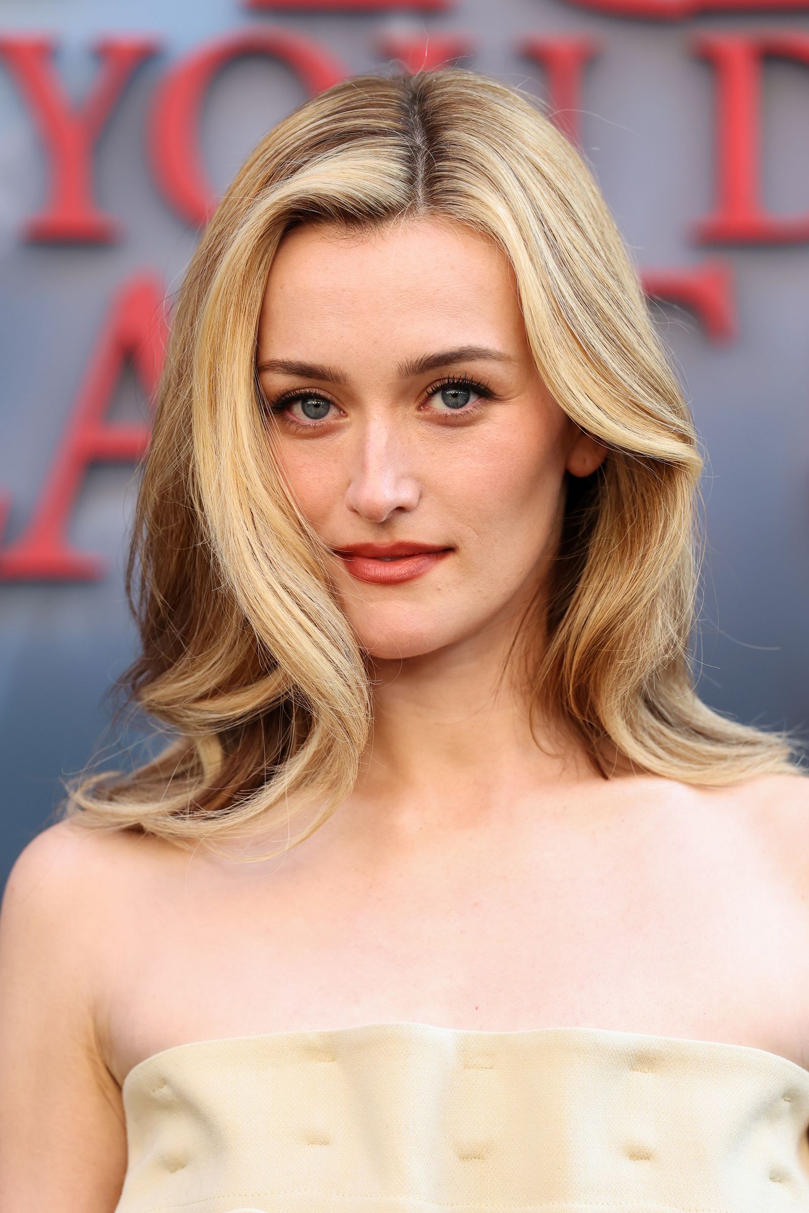 Images may contain adult facial photography and blonde portraits