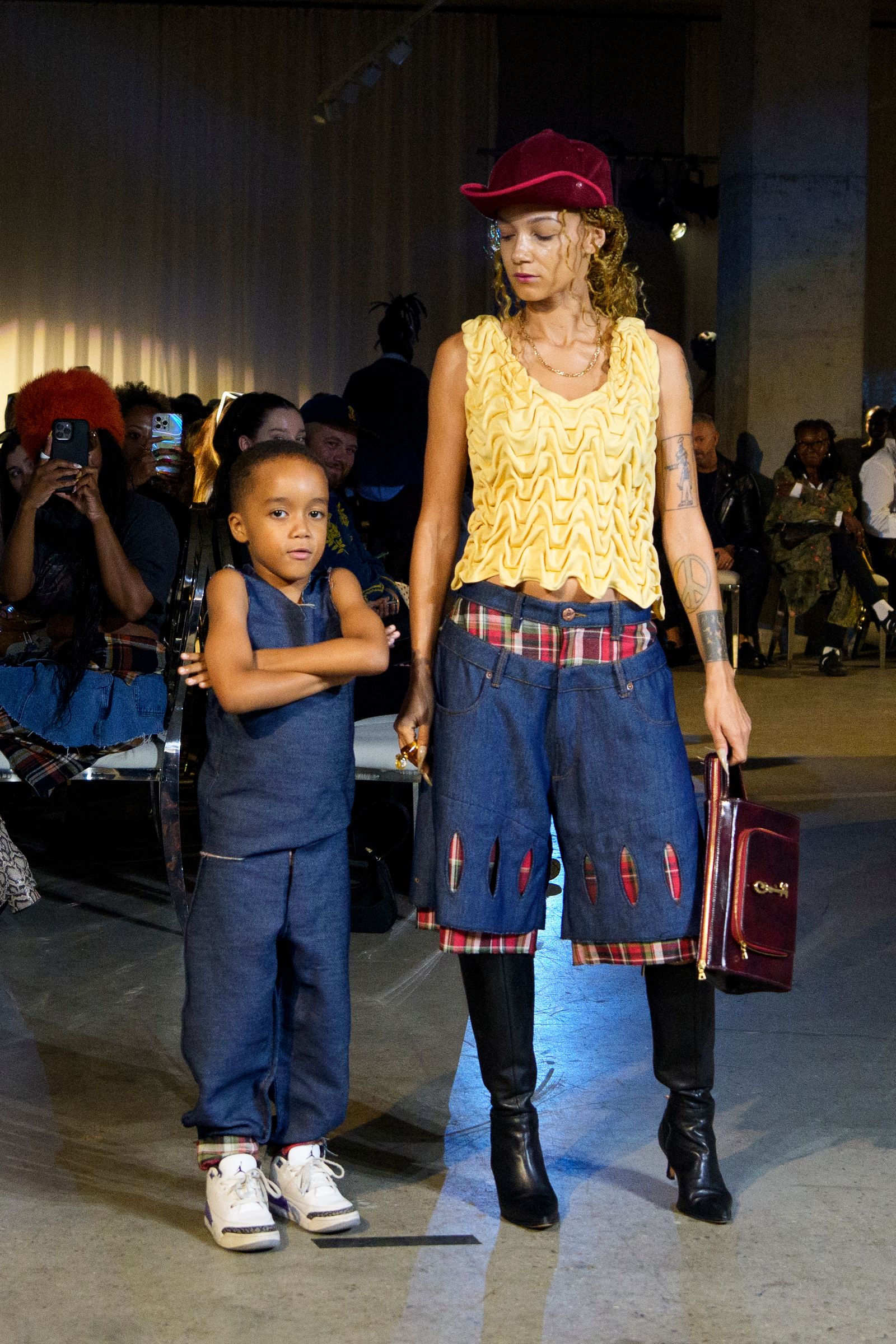 In their first runway show