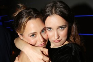 Erika Henningsen and Gracie Lawrence "Just in time" April 23, 2025, on Broadway in Guasavino, New York City.